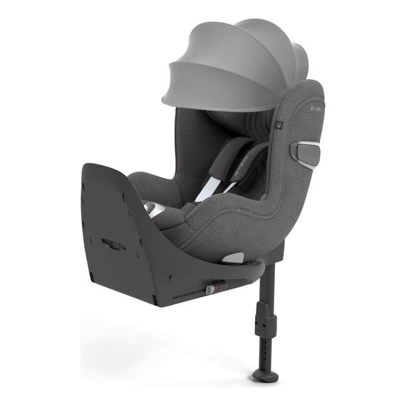 Cybex Sirona T i-Size - otočná autosedačka pro batolata (45–105 cm | 0–18 kg | 0–4 roky), Kolor: Plus Mirage Grey, 9 zdjęcie