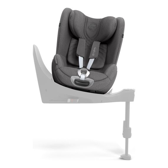 Cybex Sirona T i-Size - otočná autosedačka pro batolata (45–105 cm | 0–18 kg | 0–4 roky), Kolor: Plus Mirage Grey, 12 zdjęcie