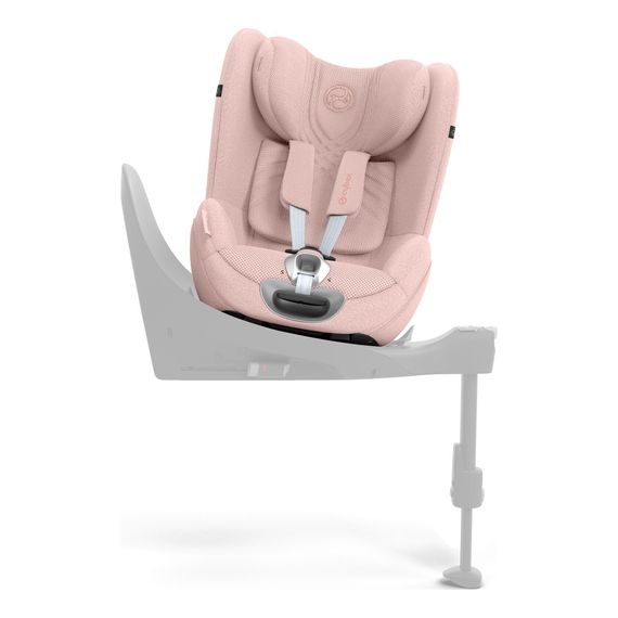 Cybex Sirona T i-Size - Rotating Toddler Car Seat (45-105 cm | 0-18 kg | Birth to 4 Years), Kolor: Plus Peach Pink, image , 12 image