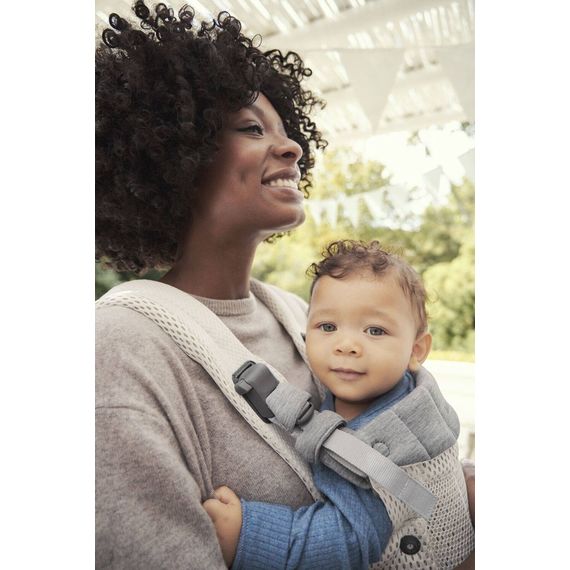 BabyBjorn Harmony nosítko 3D Mesh Cream, Rodzaj: nosidełko, Kolor: Cream, 10 zdjęcie
