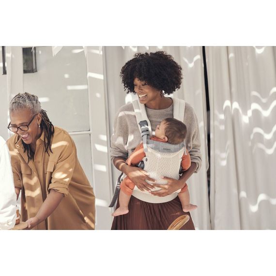 BabyBjorn Harmony nosítko 3D Mesh Cream, Rodzaj: nosidełko, Kolor: Cream, 14 zdjęcie
