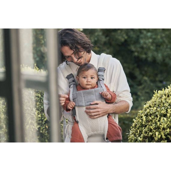 BabyBjorn Harmony nosítko 3D Mesh Cream, Rodzaj: nosidełko, Kolor: Cream, 25 zdjęcie