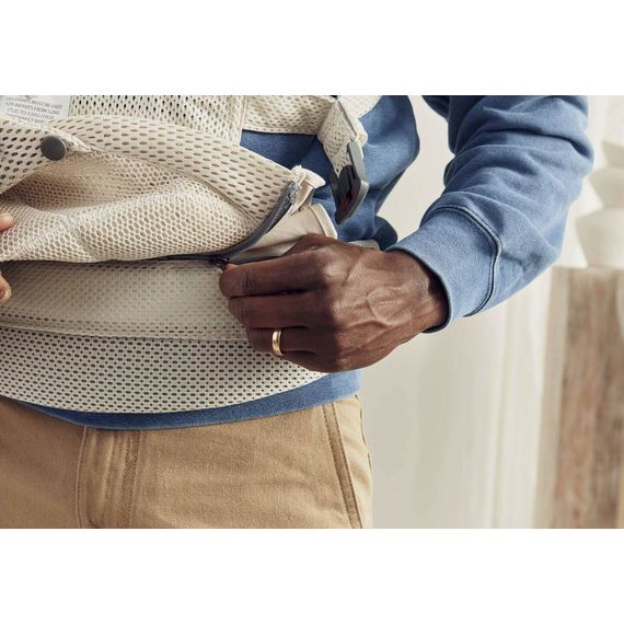 BabyBjorn Harmony nosítko 3D Mesh Cream, Rodzaj: nosidełko, Kolor: Cream, 27 zdjęcie