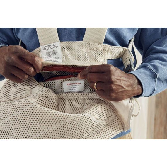 BabyBjorn Harmony nosítko 3D Mesh Cream, Rodzaj: nosidełko, Kolor: Cream, 29 zdjęcie