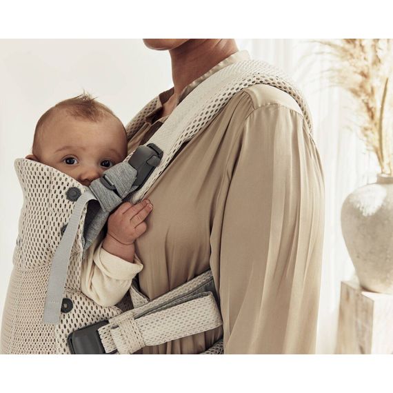 BabyBjorn Harmony nosítko 3D Mesh Cream, Rodzaj: nosidełko, Kolor: Cream, 30 zdjęcie