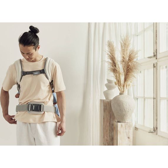 BabyBjorn Harmony nosítko 3D Mesh Cream, Rodzaj: nosidełko, Kolor: Cream, 37 zdjęcie