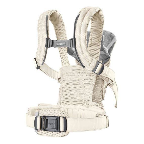 BabyBjorn Harmony nosítko 3D Mesh Cream, Rodzaj: nosidełko, Kolor: Cream, 38 zdjęcie