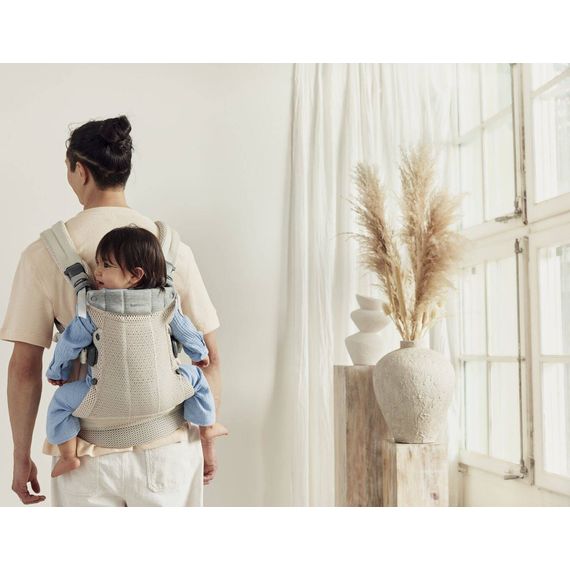 BabyBjorn Harmony nosítko 3D Mesh Cream, Rodzaj: nosidełko, Kolor: Cream, 39 zdjęcie