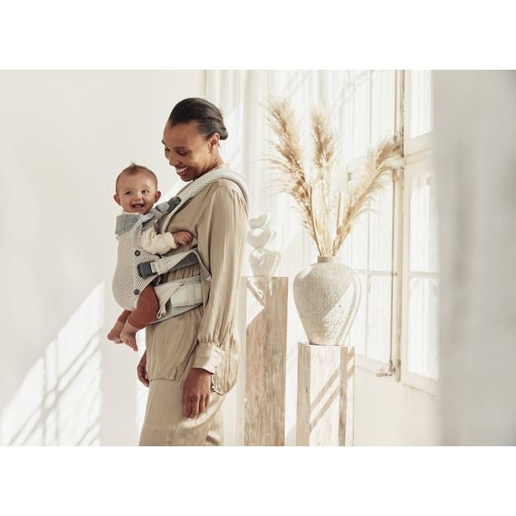 BabyBjorn Harmony nosítko 3D Mesh Cream, Rodzaj: nosidełko, Kolor: Cream, 44 zdjęcie