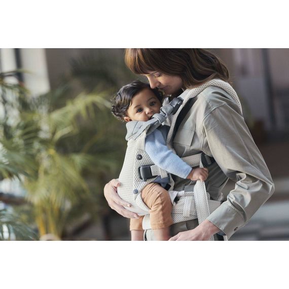 BabyBjorn Harmony nosítko 3D Mesh Cream, Rodzaj: nosidełko, Kolor: Cream, 48 zdjęcie
