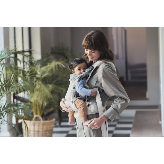 BabyBjorn Harmony nosítko 3D Mesh Cream, Rodzaj: nosidełko, Kolor: Cream, 49 zdjęcie