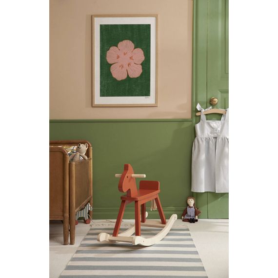 Kids Concept houpací koník orange red Carl Larsson, 3 zdjęcie