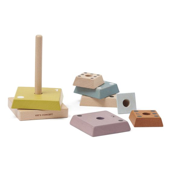 Kids Concept dřevěná pyramida Neo, 3 zdjęcie