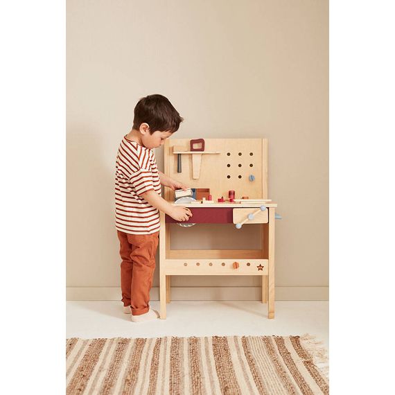 Kids Concept pracovní stůl s nářadím Kids Hub, 2 zdjęcie