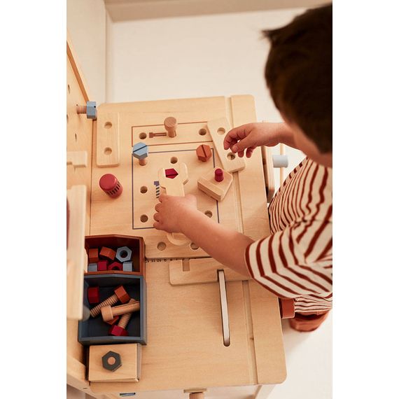 Kids Concept pracovní stůl s nářadím Kids Hub, 3 zdjęcie