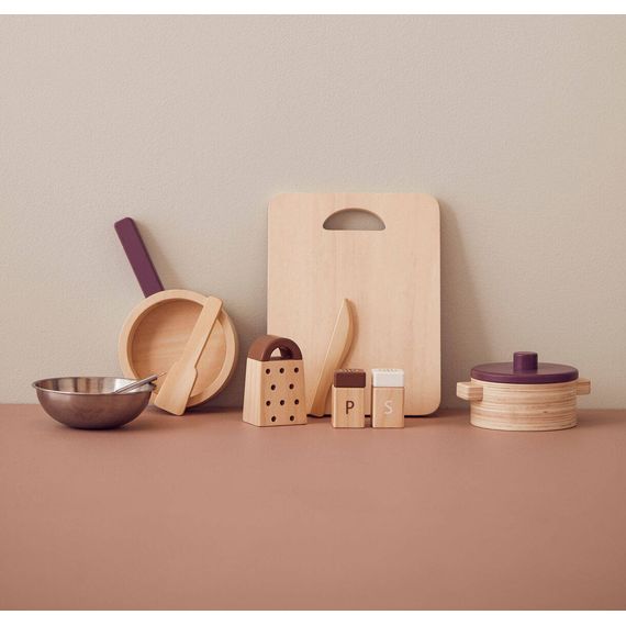 Kids Concept Kitchen Utensils Set Kids Hub, image , 4 image