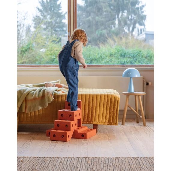MODU Explorer Set kreativní stavebnice rozvíjející hrubou motoriku oranžová, 6 zdjęcie