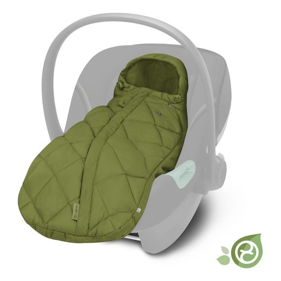 Cybex Snogga Mini 2 fusak do autosedačky, Kolor: Nature Green, 8 zdjęcie