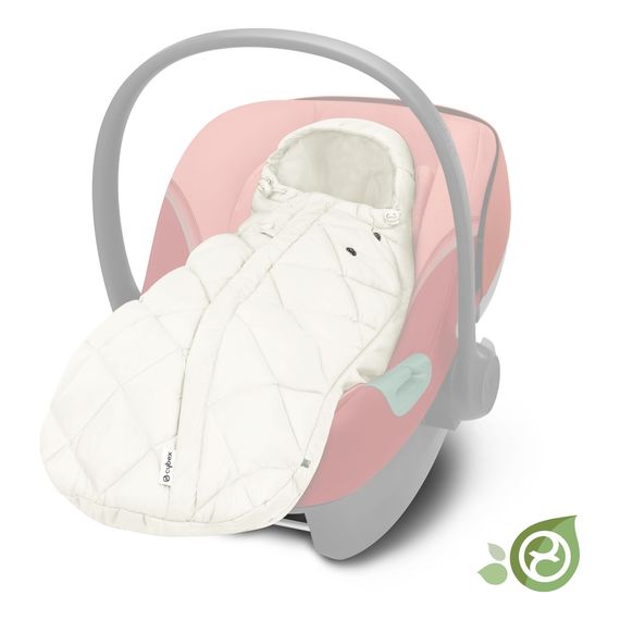 Cybex Snogga Mini 2 fusak do autosedačky, Kolor: Seashell Beige, 8 zdjęcie