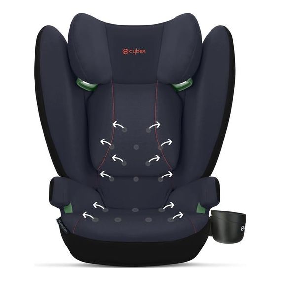 Cybex Solution B i-fix - autosedačka pro větší děti (15–36 kg | 3–12 let), Kolor: Bay Blue, 5 zdjęcie