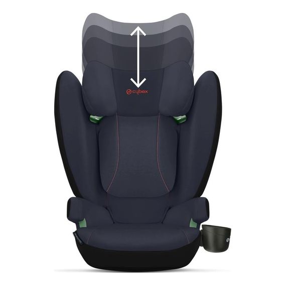 Cybex Solution B i-fix - autosedačka pro větší děti (15–36 kg | 3–12 let), Kolor: Bay Blue, 6 zdjęcie