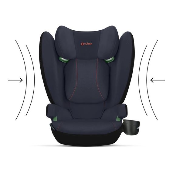 Cybex Solution B i-fix - autosedačka pro větší děti (15–36 kg | 3–12 let), Kolor: Bay Blue, 8 zdjęcie