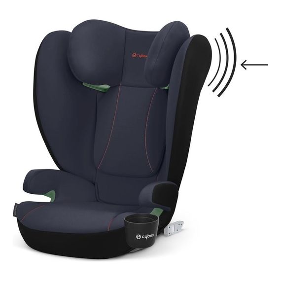 Cybex Solution B i-fix - autosedačka pro větší děti (15–36 kg | 3–12 let), Kolor: Bay Blue, 10 zdjęcie
