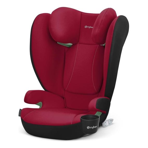 Cybex Solution B i-fix - autosedačka pro větší děti (15–36 kg | 3–12 let), Kolor: Dynamic Red