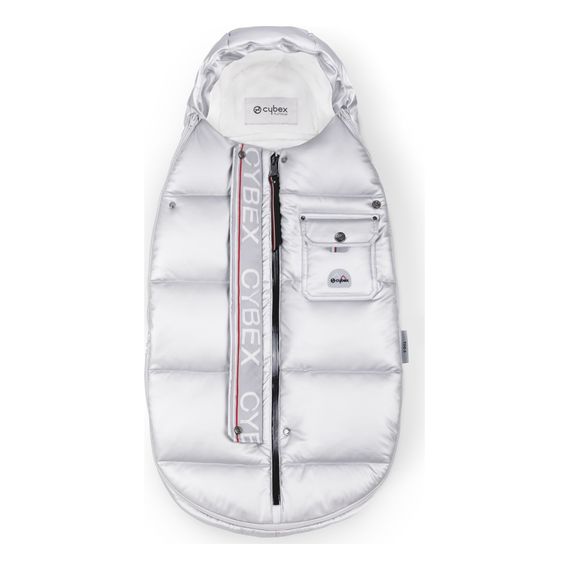 Cybex Mini Winter Footmuff, Kolor: Arctic Silver, image , 4 image