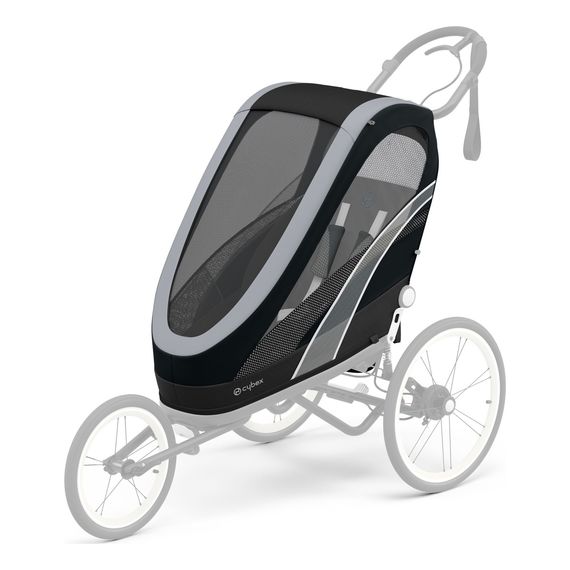 Cybex Zeno One Box - multisportovní kočárek na běhání, Kolekcja: Comfort, Kolor materiału: All Black, 4 zdjęcie