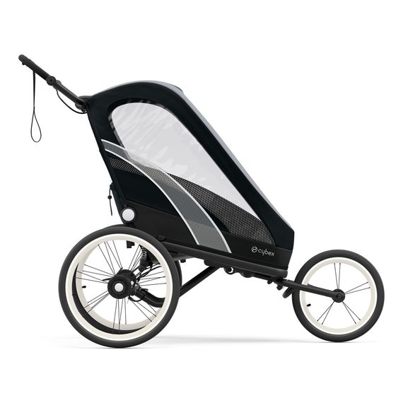 Cybex Zeno One Box - multisportovní kočárek na běhání, Kolekcja: Comfort, Kolor materiału: All Black, 6 zdjęcie