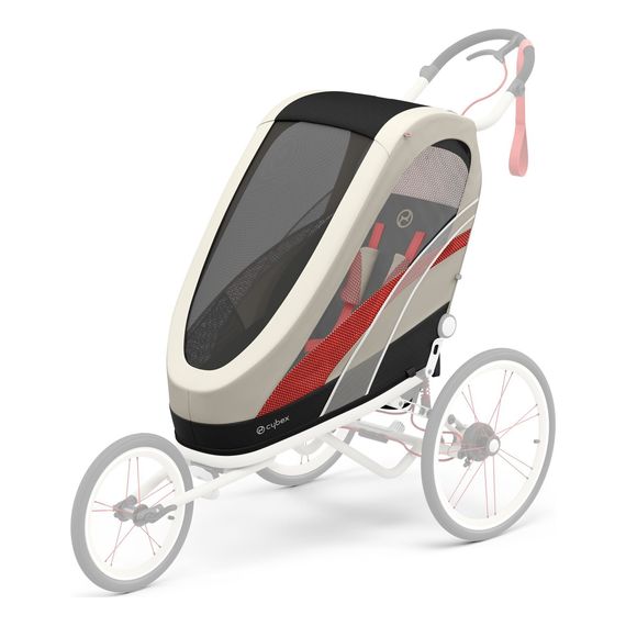 Cybex Zeno sedačka All Black, Kolekcja: Comfort, Kolor materiału: Beached Sand