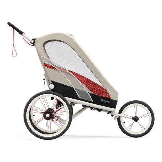 Cybex Zeno sedačka All Black, Kolekcja: Comfort, Kolor materiału: Beached Sand, 9 zdjęcie
