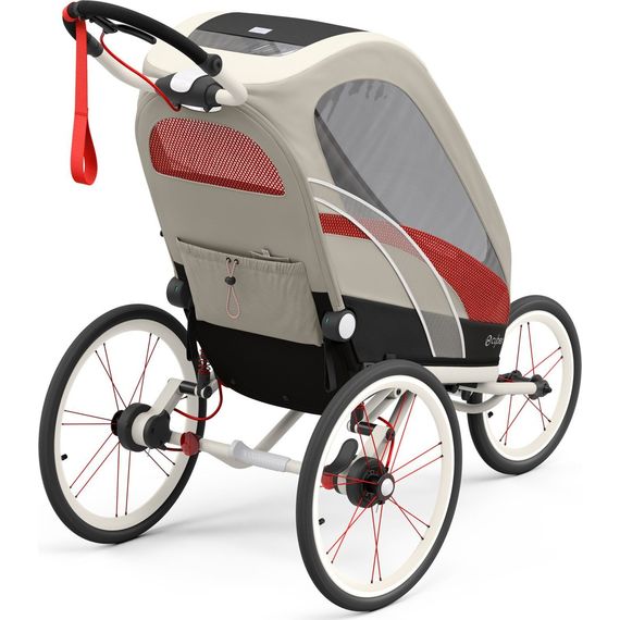 Cybex Zeno sedačka All Black, Kolekcja: Comfort, Kolor materiału: Beached Sand, 10 zdjęcie