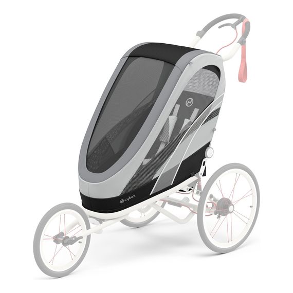 Cybex Zeno sedačka All Black, Kolekcja: Comfort, Kolor materiału: Medal Grey