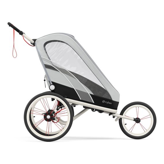 Cybex Zeno sedačka All Black, Kolekcja: Comfort, Kolor materiału: Medal Grey, 9 zdjęcie