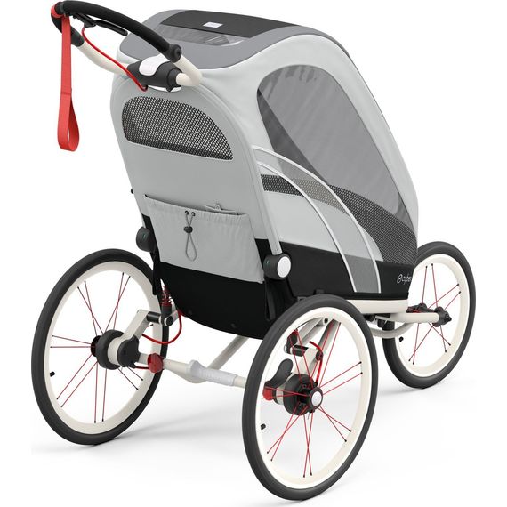 Cybex Zeno sedačka All Black, Kolekcja: Comfort, Kolor materiału: Medal Grey, 10 zdjęcie