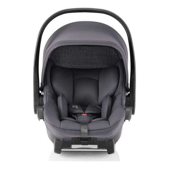 Britax Römer Baby-Safe Core autosedačka pro kojence (40–83 cm | 0–13 kg), Baza: bez bazy, Kolor: Midnight Grey, 6 zdjęcie