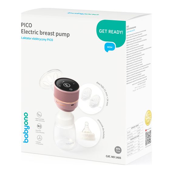 BabyOno elektrická odsávačka mléka Pico, 21 zdjęcie