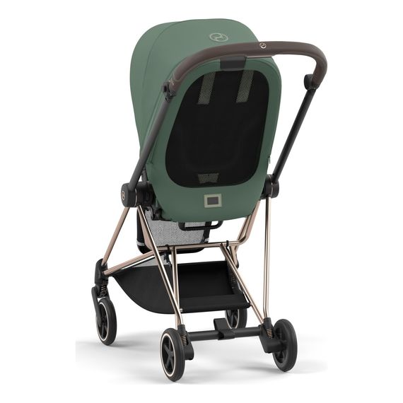 Cybex Mios 3.0 - Compact Premium Pushchair (Birth - 22 kg), Rodzaj: spacerowy, Kolekcja: Comfort, Kolor: Leaf Green, Kolor ramy: Rosegold, image , 8 image