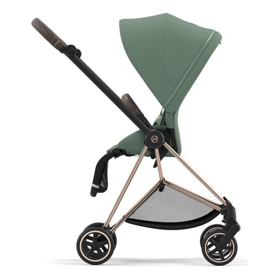 Cybex Mios 3.0 - Compact Premium Pushchair (Birth - 22 kg), Rodzaj: spacerowy, Kolekcja: Comfort, Kolor: Leaf Green, Kolor ramy: Rosegold, image , 13 image