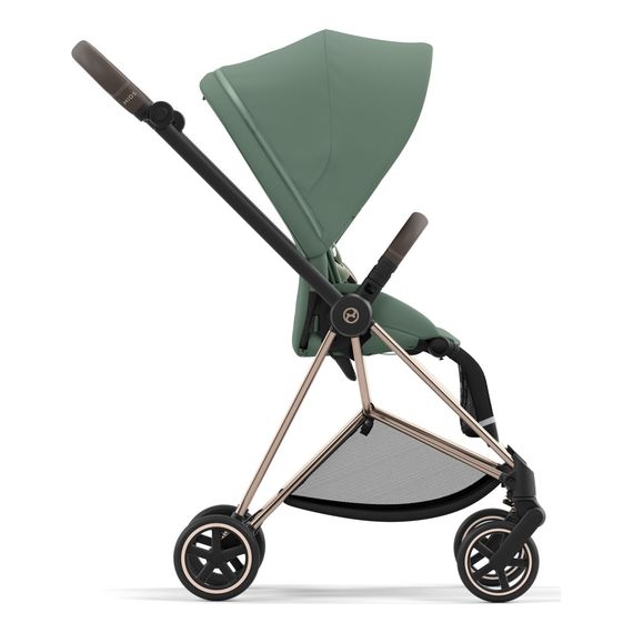Cybex Mios 3.0 - Compact Premium Pushchair (Birth - 22 kg), Rodzaj: spacerowy, Kolekcja: Comfort, Kolor: Leaf Green, Kolor ramy: Rosegold, image , 14 image