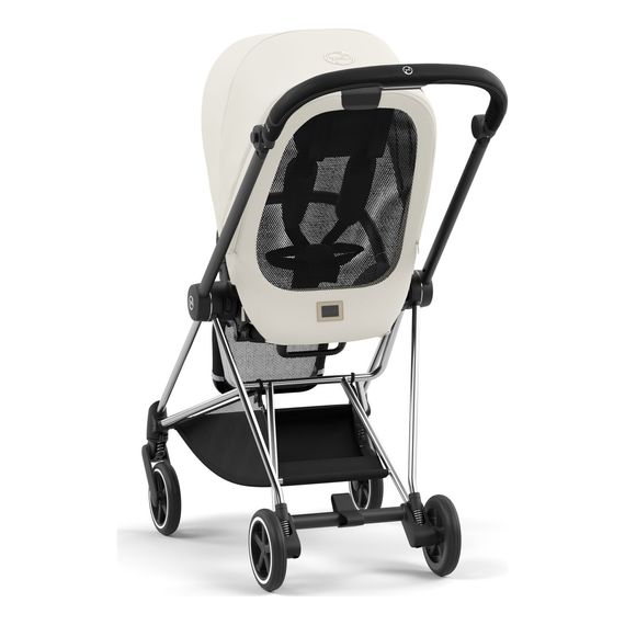 Cybex Mios 3.0 sportovní kočárek, Rodzaj wózka: spacerowy, Kolekcja: Comfort, Kolor materiału: Off white, Kolor ramy: Chrome Black, 7 zdjęcie