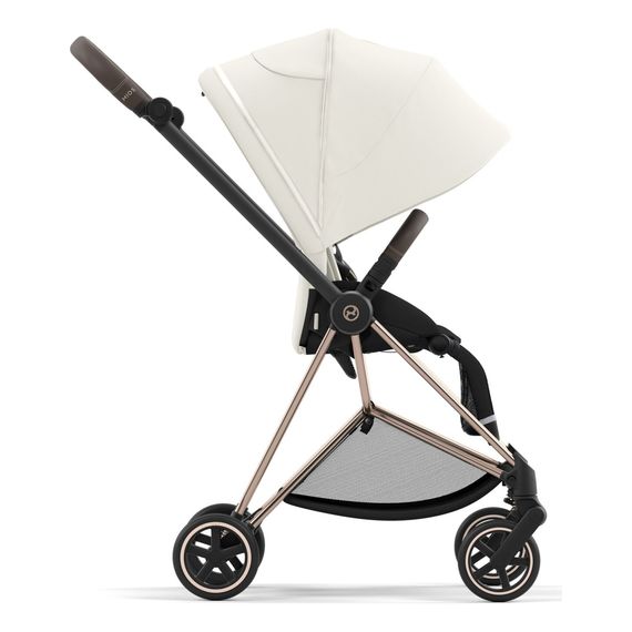 Cybex Mios 3.0 - Compact Premium Pushchair (Birth - 22 kg), Rodzaj: spacerowy, Kolekcja: Comfort, Kolor: Off white, Kolor ramy: Rosegold, image , 9 image