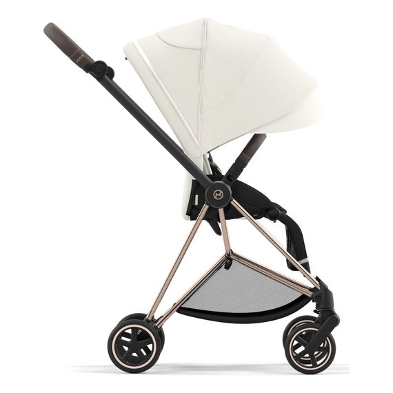 Cybex Mios 3.0 - Compact Premium Pushchair (Birth - 22 kg), Rodzaj: spacerowy, Kolekcja: Comfort, Kolor: Off white, Kolor ramy: Rosegold, image , 10 image