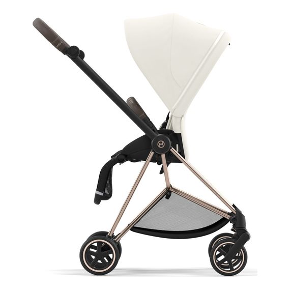 Cybex Mios 3.0 - Compact Premium Pushchair (Birth - 22 kg), Rodzaj: spacerowy, Kolekcja: Comfort, Kolor: Off white, Kolor ramy: Rosegold, image , 12 image
