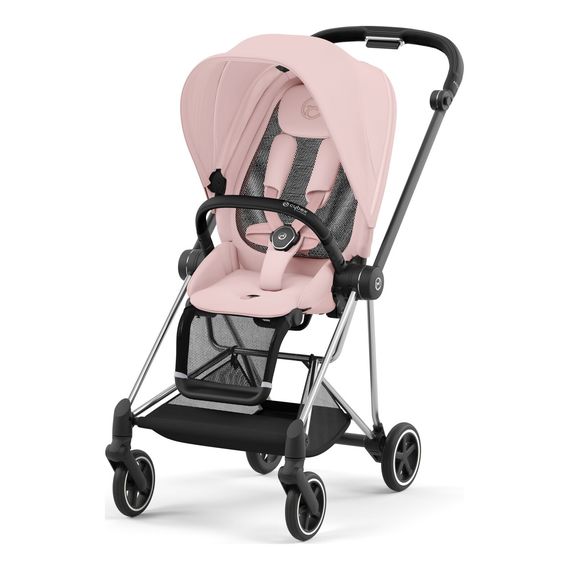 Cybex Mios 3.0 - Compact Premium Pushchair (Birth - 22 kg), Rodzaj: spacerowy, Kolekcja: Comfort, Kolor: Peach Pink, Kolor ramy: Chrome Black, image , 5 image