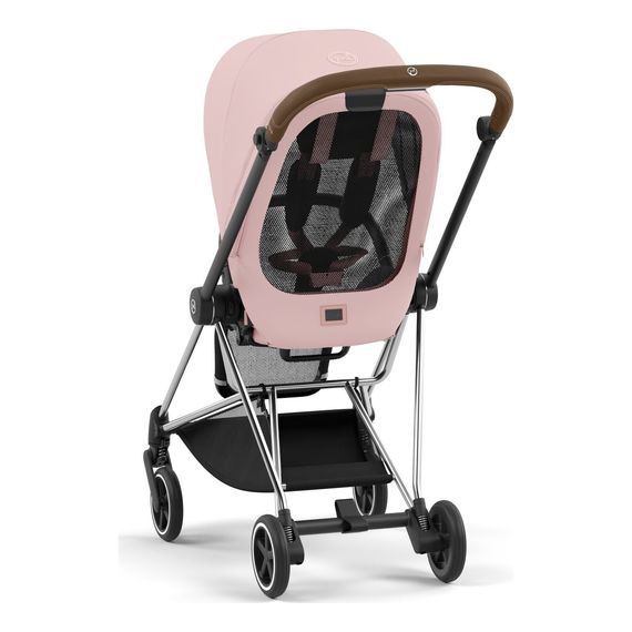 Cybex Mios 3.0 - Compact Premium Pushchair (Birth - 22 kg), Rodzaj: spacerowy, Kolekcja: Comfort, Kolor: Peach Pink, Kolor ramy: Chrome Brown, image , 8 image