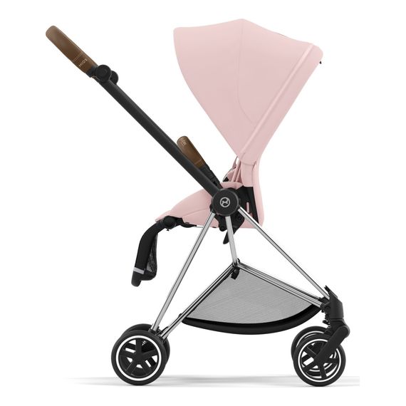 Cybex Mios 3.0 - Compact Premium Pushchair (Birth - 22 kg), Rodzaj: spacerowy, Kolekcja: Comfort, Kolor: Peach Pink, Kolor ramy: Chrome Brown, image , 11 image