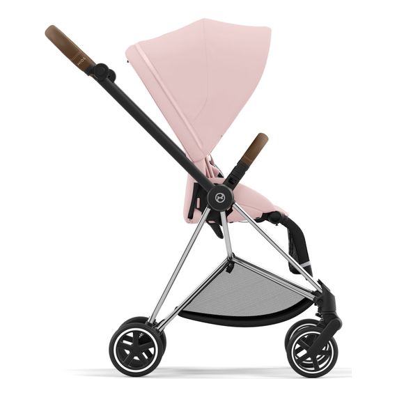 Cybex Mios 3.0 - Compact Premium Pushchair (Birth - 22 kg), Rodzaj: spacerowy, Kolekcja: Comfort, Kolor: Peach Pink, Kolor ramy: Chrome Brown, image , 12 image